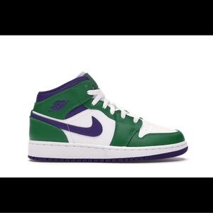 Kids Jordan 1 Mid - Hulk